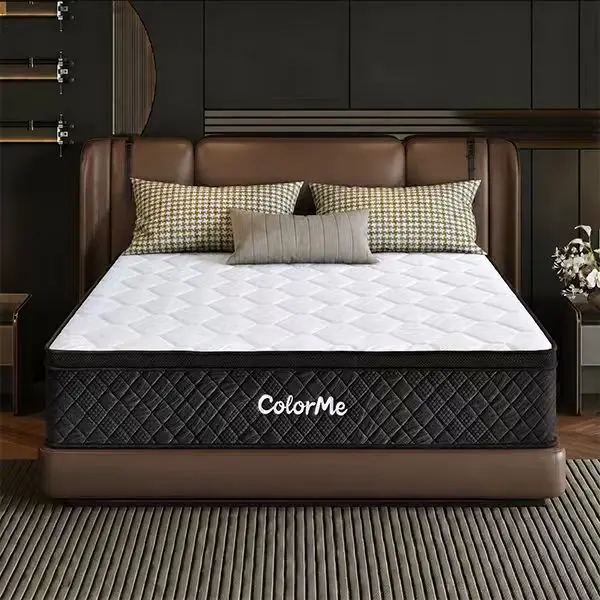 12/14-Inch Memory Foam Hybrid Mattress with Independent Pocket Springs, Plush Feel, Pressure Relief and Motion Isolation, Breathable Mattress in a Box, Twin/Full/Queen/King