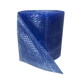 UBMOVE Blue Bubble Wrap 60' x 12" Wide Perforated Every 12" for Shipping Protection and Easy Tear Sheets