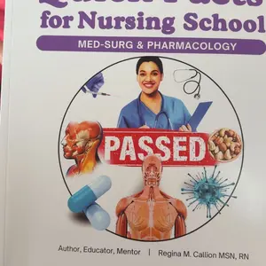Nursing School Med-Surg & Pharmacology Interactive Book + Workbook Study Kit for RN/LPNs - Med-surg Quick Ref, Pharma Simple, Key Facts & Must-Know Topics, Fast To-Point Facts Learning Tool with Exercises