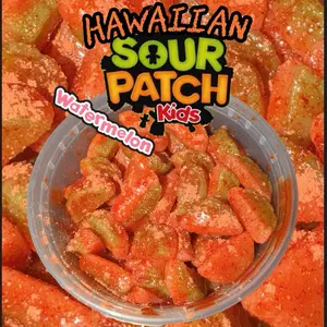 Hawaiian watermelon gummy’s