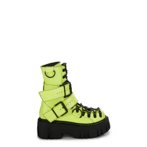 Low Traitor Boots - Neon Yellow