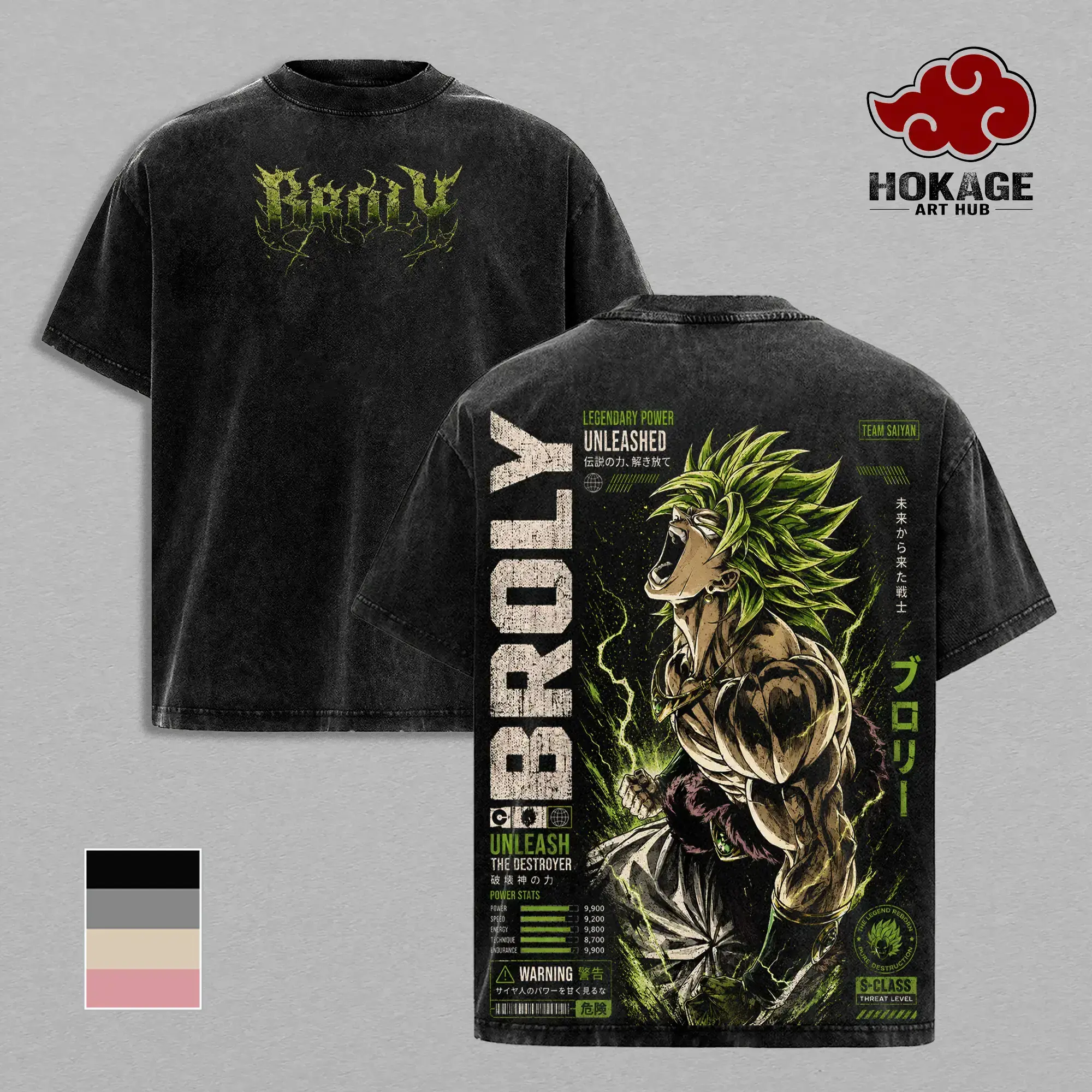 Vintage Washed Broly DBZ Graphic Tee - Oversized Anime Streetwear Shirt for Men. Legendary Super Saiyan Heavyweight Acid Wash Cotton Top. Japanese Manga Y2K Gym Pump Cover Fashion & Casual Wear. Perfect Dragon Ball Z Gift For Otaku Fans & Collectors!