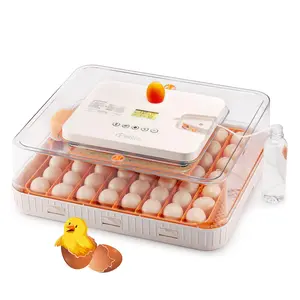 Egg Incubator with Automatic Egg Turning, Temperature and Humidity Temperature Control, 56 Eggs Capacity Chicken Hatchery
