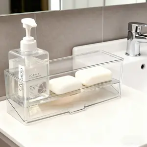 Sink Draining Rack Organizer, Bathroom Faucet Drain Basket, Kitchen Sink Storage Shelf, Dishwasher Strainer Holder, Cloth Drying Stand