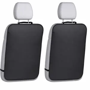 Back Seat Cover for Kids, 2 Pack X-Large Waterproof Kick Mats, Durable Car Seat Back Protectors, Fits Most Suvs and Vans