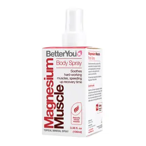 BetterYou Magnesium Muscle Body Spray, Muscle and Joint Relief Spray - 3.38 oz