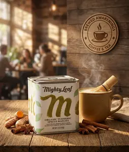 Organic Turmeric Spiced Matcha Beverage - 1.5oz Coffee & Tea Machine Accessory, Matcha Tea