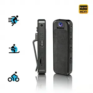 Action Camera Portable Camcorder Support Audio Video Recording, Wearable Wifi Sports Camera, Hybrid Stabilization, Novice Friendly