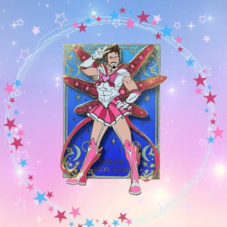 Sailor Iron Man - Enamel Pin