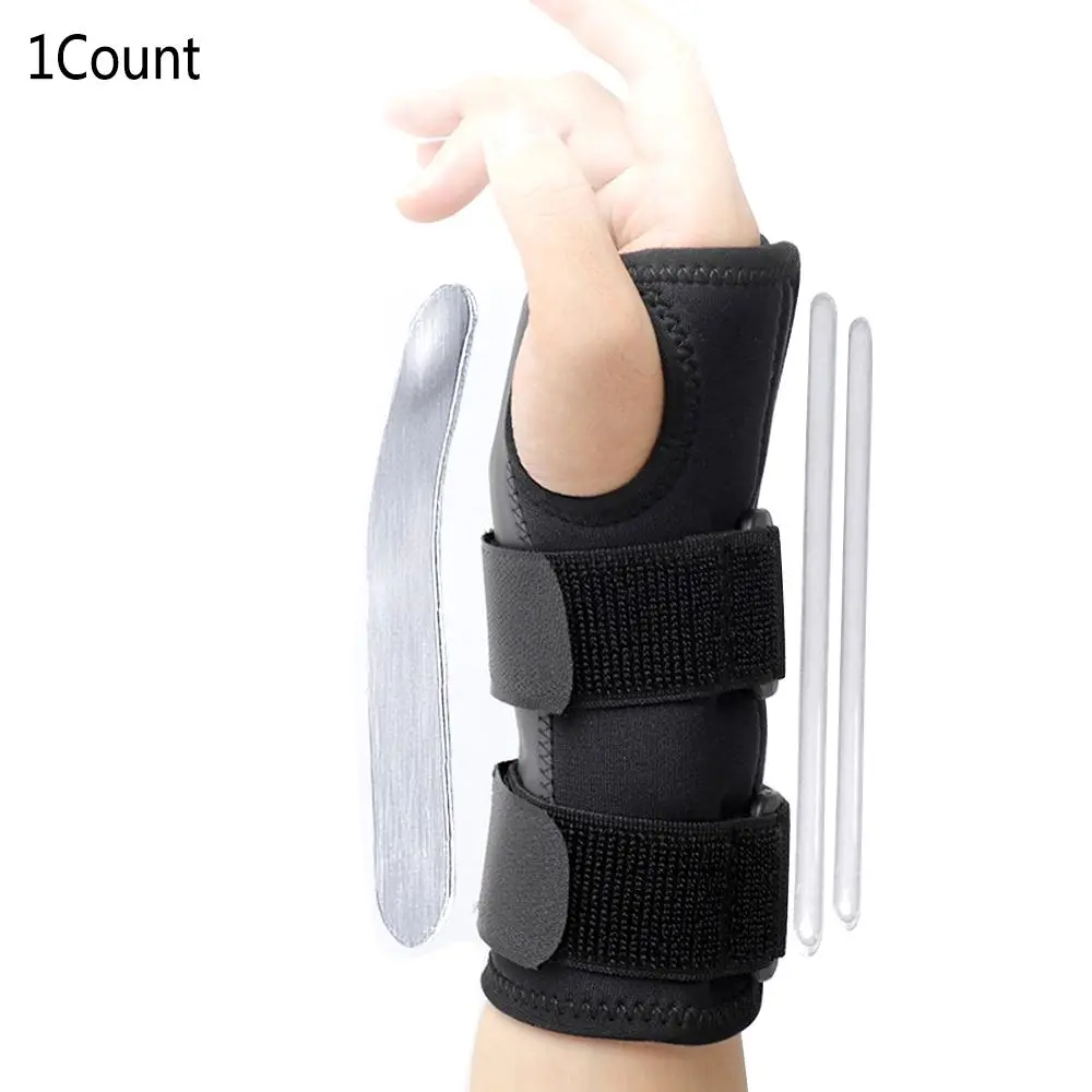 Unisex Thumb Hole Design Adjustable Ergonomic Wrist Brace for Working Out, Sporty Wrist Support for Carpal Tunnel Relief Night Support, Sports Support Wristband for Women & Men, Wrist Wraps