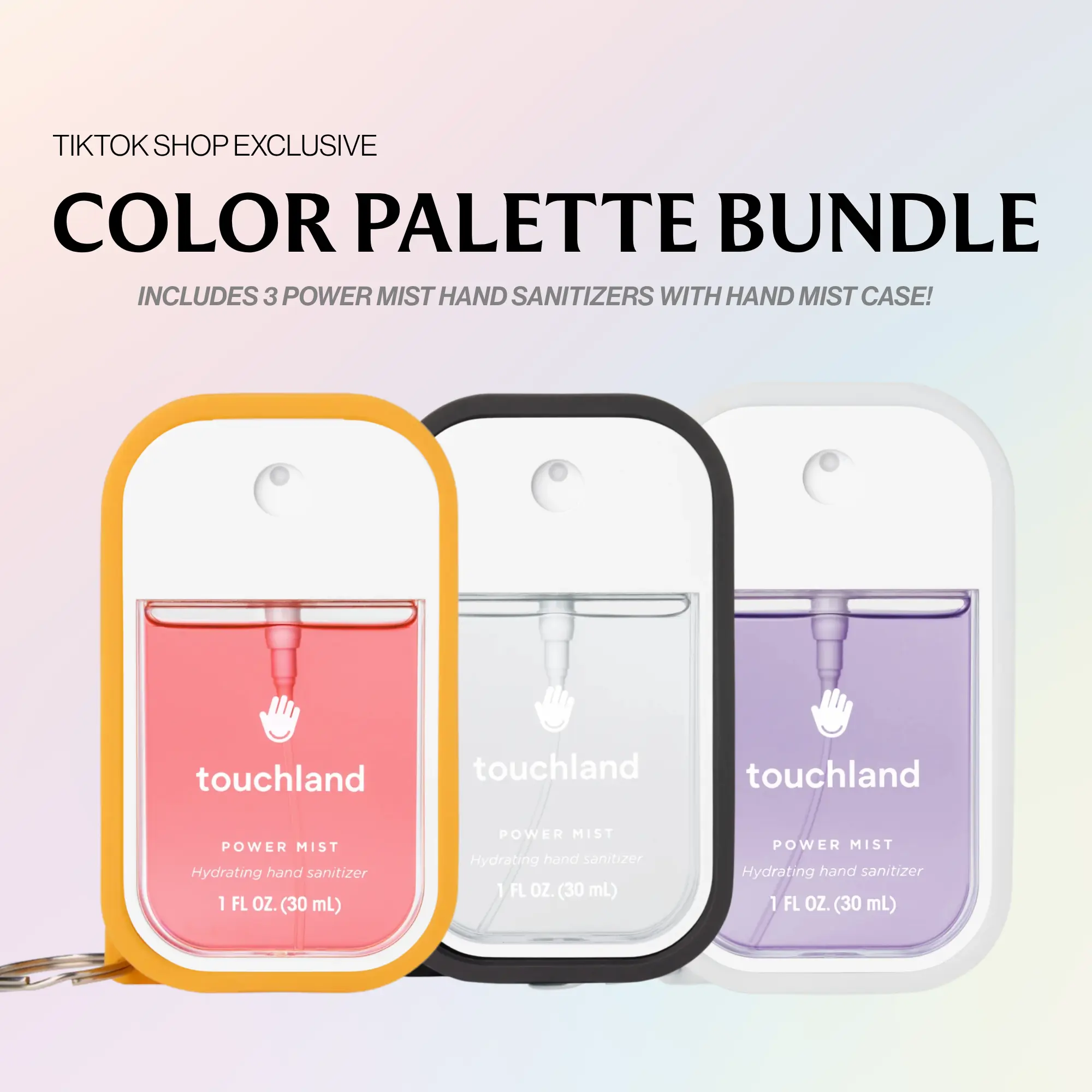 Touchland Color Palette Hand Mist Bundle Touchland Color Palette Hand Mist Bundle