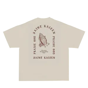 Praise God T-Shirt - Cream