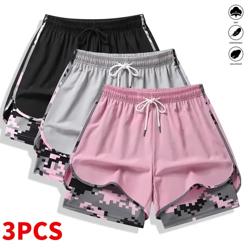 Black&Light Gray&Pink(3PCS)