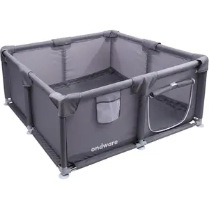 Whelping Box for Dogs and Puppies, 48×48×18 in Whelping Supplies with Waterproof Whelping Pad for Medium Small Dogs
