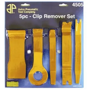 Astro Pneumatic AST4505 5-Pc Scratch-Free Plastic Fastener & Molding Remover Set - Distinctive Tool Set for Vehicle Use
