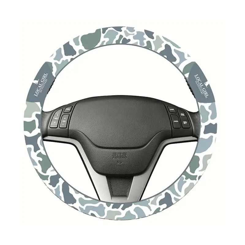 Local Girl Steering Wheel Cover - Localflage Coast