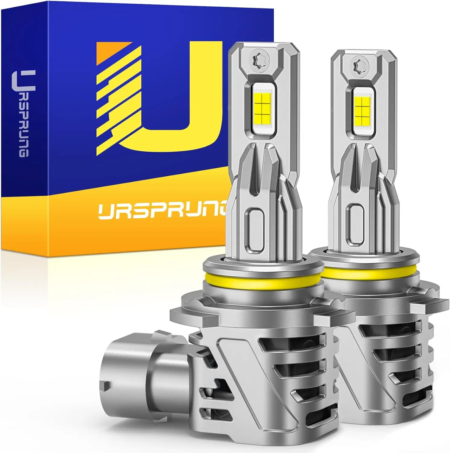 Ursprung 2026 Newest-Gen 9012/HIR2 LED Bulbs, 13x Brightest, Real Plug & Play 9012 Light Bulbs, 6500K White, Canbus Ready, 10-Year Lifespan Ursprung 2026 Newest-Gen 9012/HIR2 LED Bulbs, 13x Brightest, Real Plug & Play 9012 Light Bulbs, 6500K White, Canbus Ready, 10-Year Lifespan