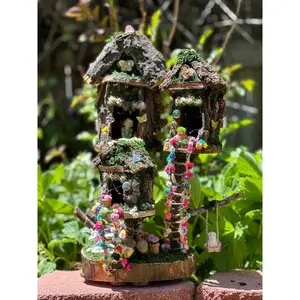 Fairy House Fully Decorated And Has Lights Just Magical Fairy Cottagecore Minecraft House