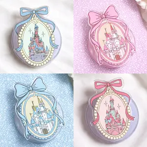 Cute Princess Castle Magsafe Phone Grip - Magnetic Pop Socket & Kickstand - Fairytale Gift for Her