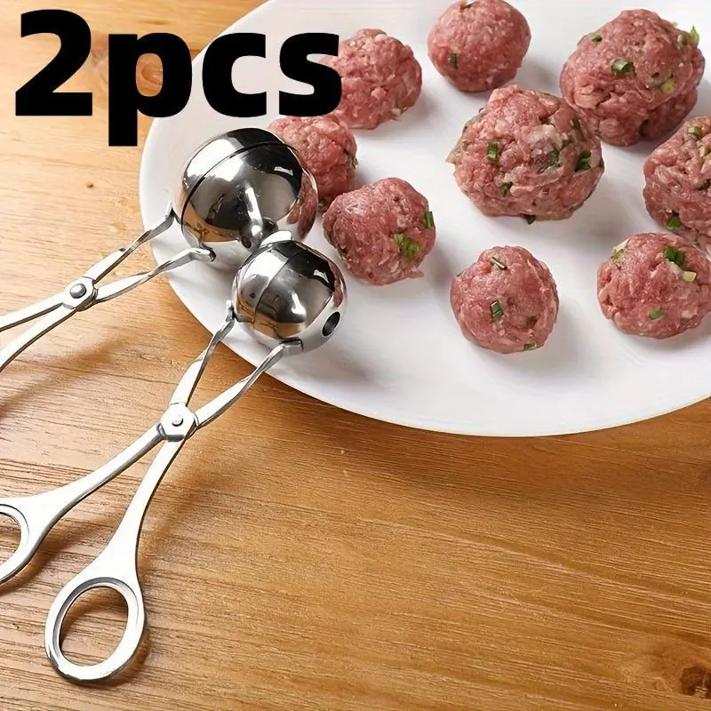 Meatball Makers (Stainless Steel/Two) Kitchen Gadgets Kitchen Additions