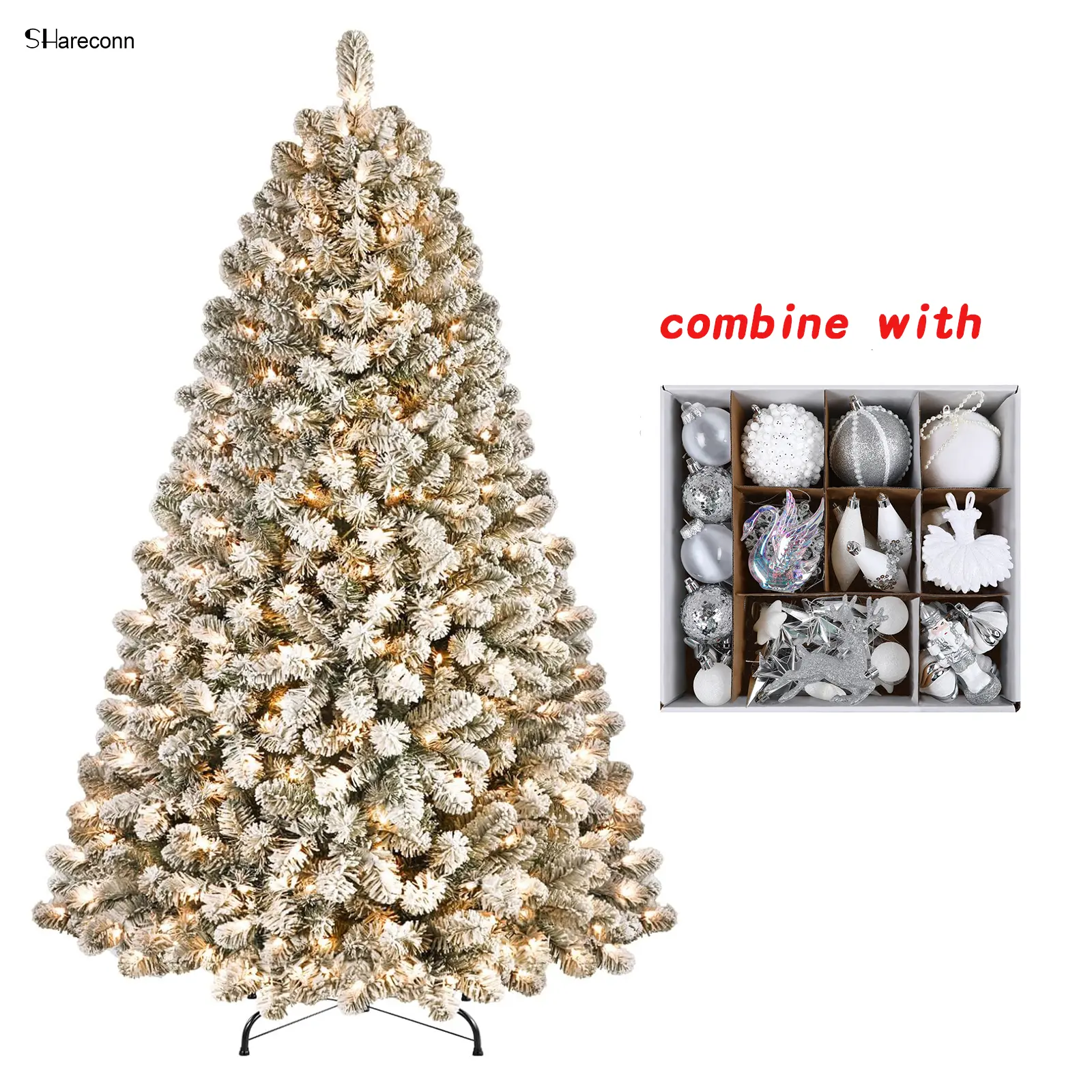 7.5FT Classic Tree w/ ball-80ct