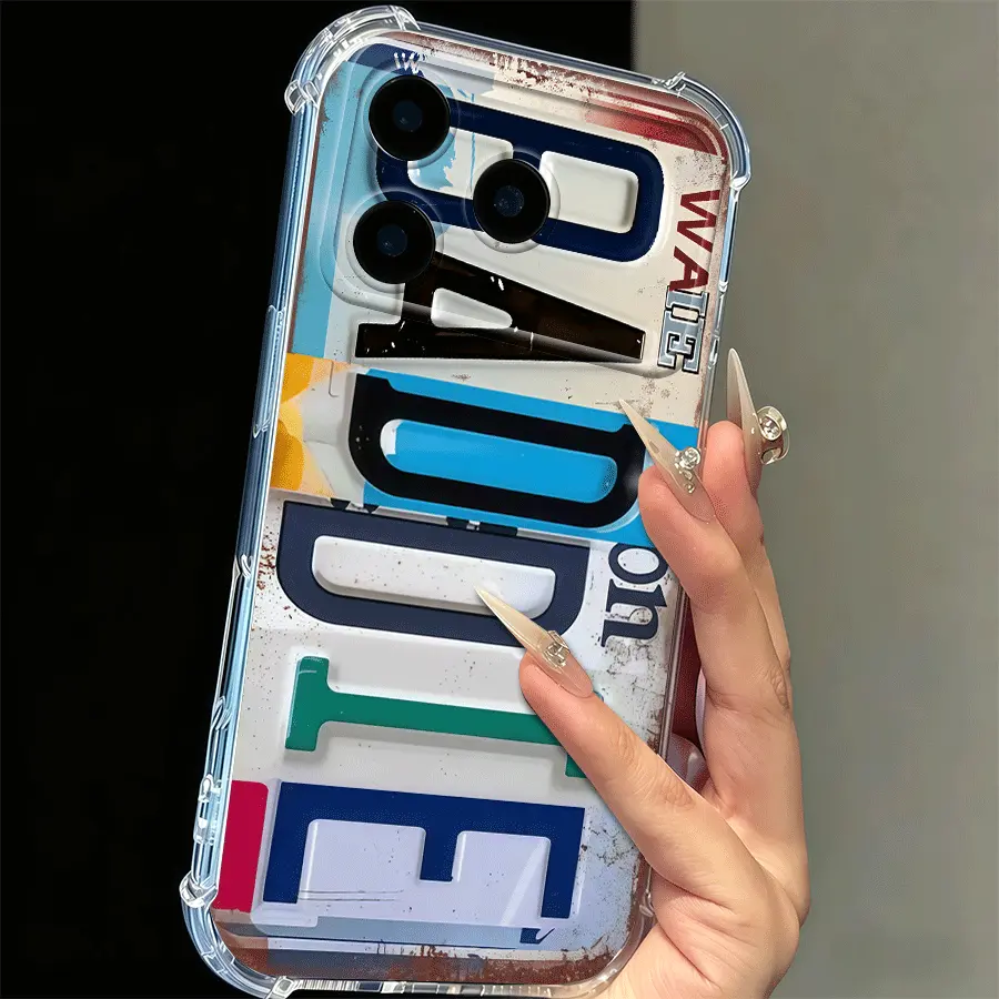 Distressed Color Block Baddie Phone Case by CasePop
