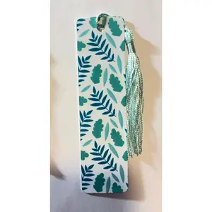 Blue Leaves Bookmark
