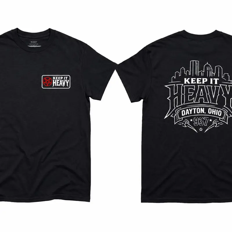 Keep It Heavy Customizable Metal Community Tee