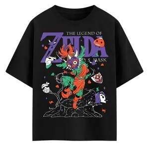 The Legend of Zelda Game T-shirt & Sweatshirt, Majora's Mask Graphic Tee, Vintage Oversized Unisex Streetwear, Gamer Fan Gift For Men Women