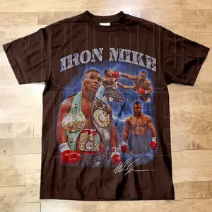 Vintage Style Mike Tyson,  T-Shirt, Sport Boxing Rap Tee hop RnB Shirt, Mike Tyson  Shirt