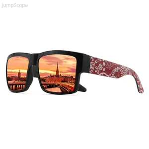 Unisex Vintage Small Square Frame Polarized Sunglasses - UV400 Full Protection, Anti-Glare Fashion Eyewear for Biking, Driving (Sports & Outdoor Cycling Gear), Small Square Glasses