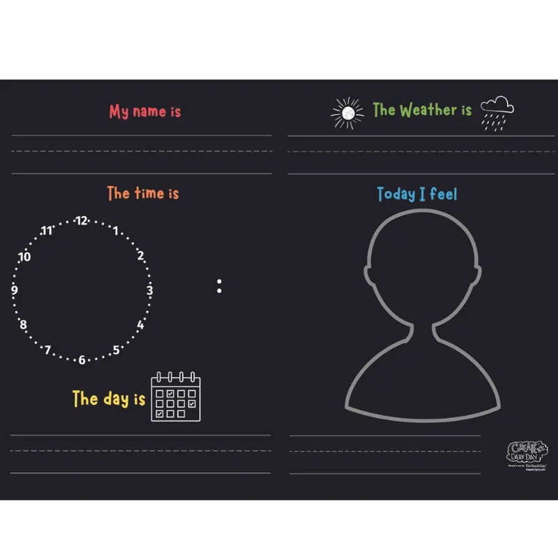 NEW! Activity Playmat- Fill in the Blanks
