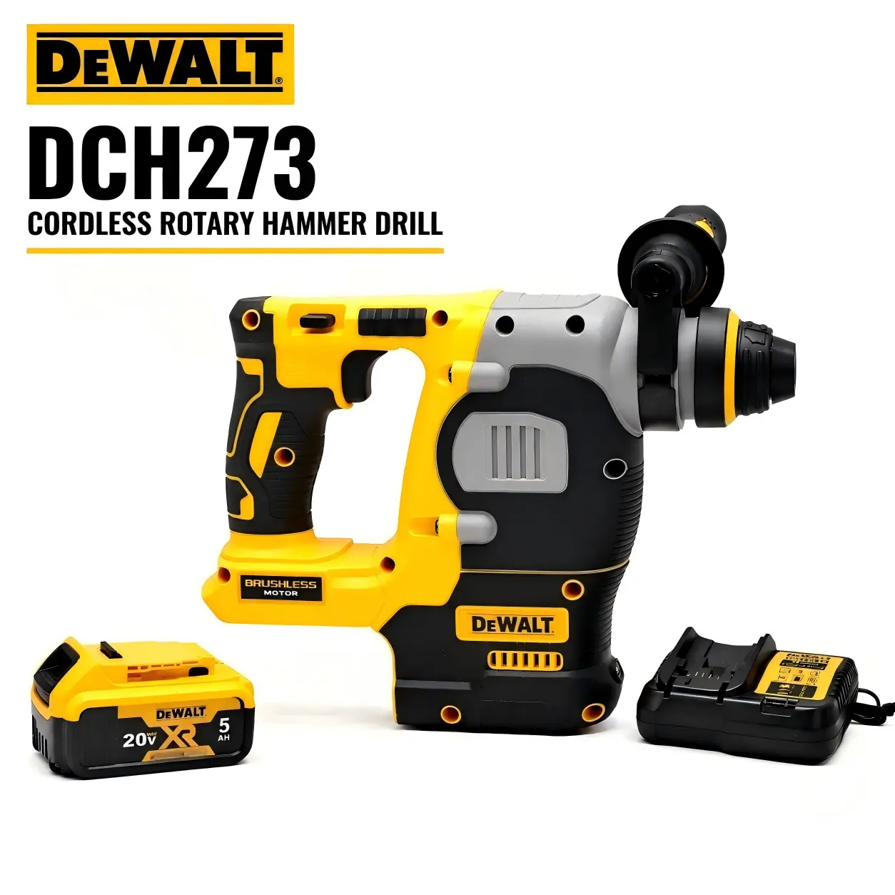 Dewalt DCH273 Electric Hammer With 26mm Drilling Capacity For Concrete And Masonry Applications mechanic hand tool multipurpose screwdriver kit wood frame rapid brushless installation rpm speed finder cordless impact manual multi-functional reinforce hex