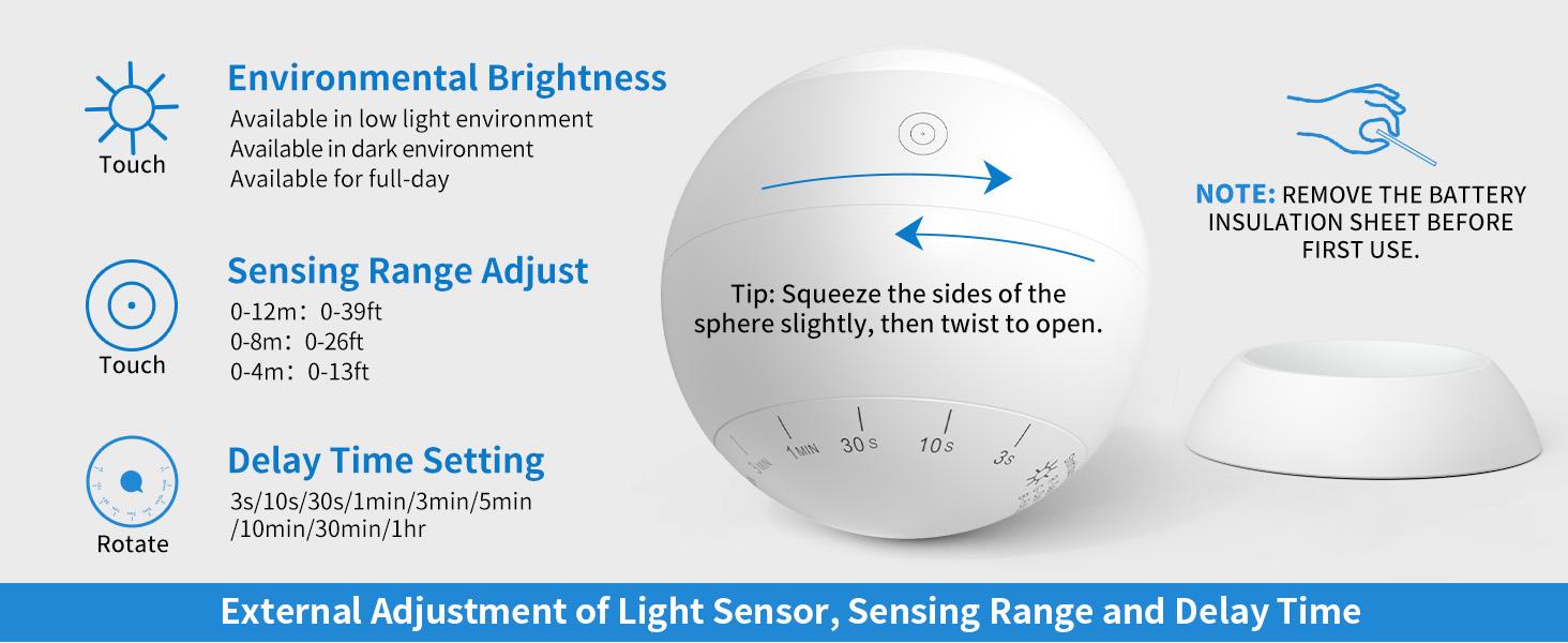 Wireless Motion Sensor Outlet with Timer, Plug-N-Play PIR Motion Activated Switch, Indoor Motion Detector for Lights & Exhaust Fan (110V-120V) of Bathroom, Garage, Laundry Room