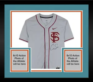 Framed Cam Smith Florida State Seminoles Autographed Nike Gray Replica Jersey - Fanatics Authentic Certified