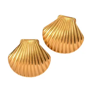 Ocean Drip Earrings - 18k Gold Plated Stainless Steel