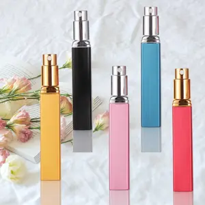 Travel Mini Perfume Atomizer Spray Bottle (10ml) - Scent Pump Dispenser With Lid - Empty Spray Bottle Perfume Organiser