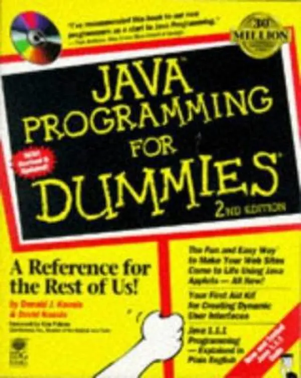 USED-Java Programming For Dummies by Donald J. Koosis (Paperback)