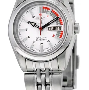 brand new Seiko 5 Automatic silver stainless steel ladies watch SYMA41ak1