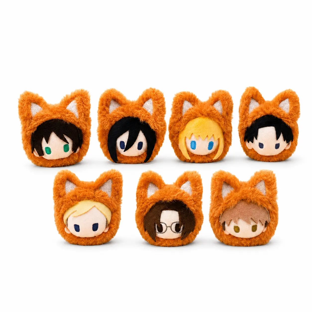 Attack on Titan - Autumn Fox Plush Anime Collectible Blind Box Plush Animal Themed