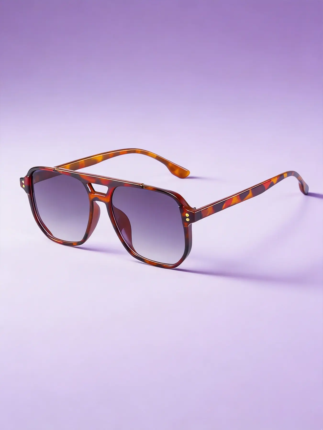 Unisex Vintage Tortoiseshell Pattern Sunglasses, Trendy Casual Sunglasses for Everyday Use, Fashion Accessories for Outdoor Activities, Sunglasses Frames, Tinted Lens Sunglasses, Sunglasses Gifts