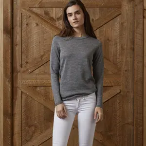 Women's Alpaca Crew Neck Sweater