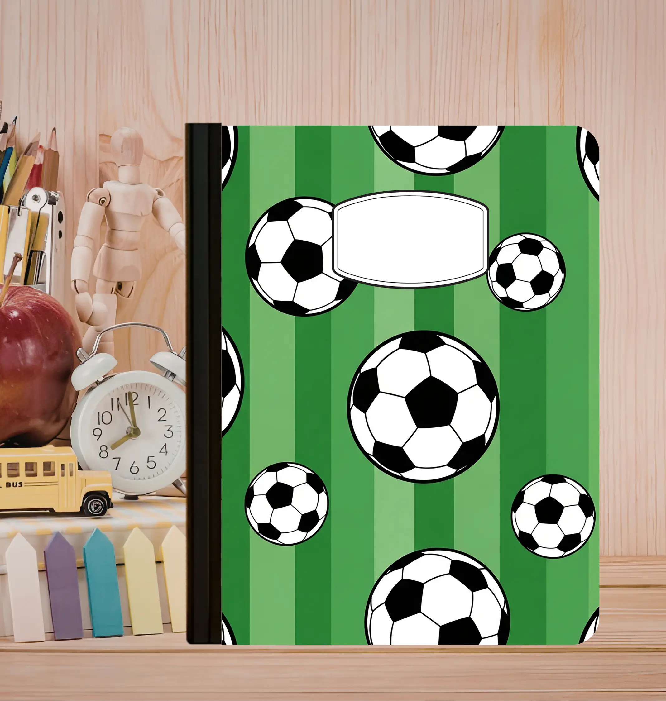Composition Book - Soccer Green