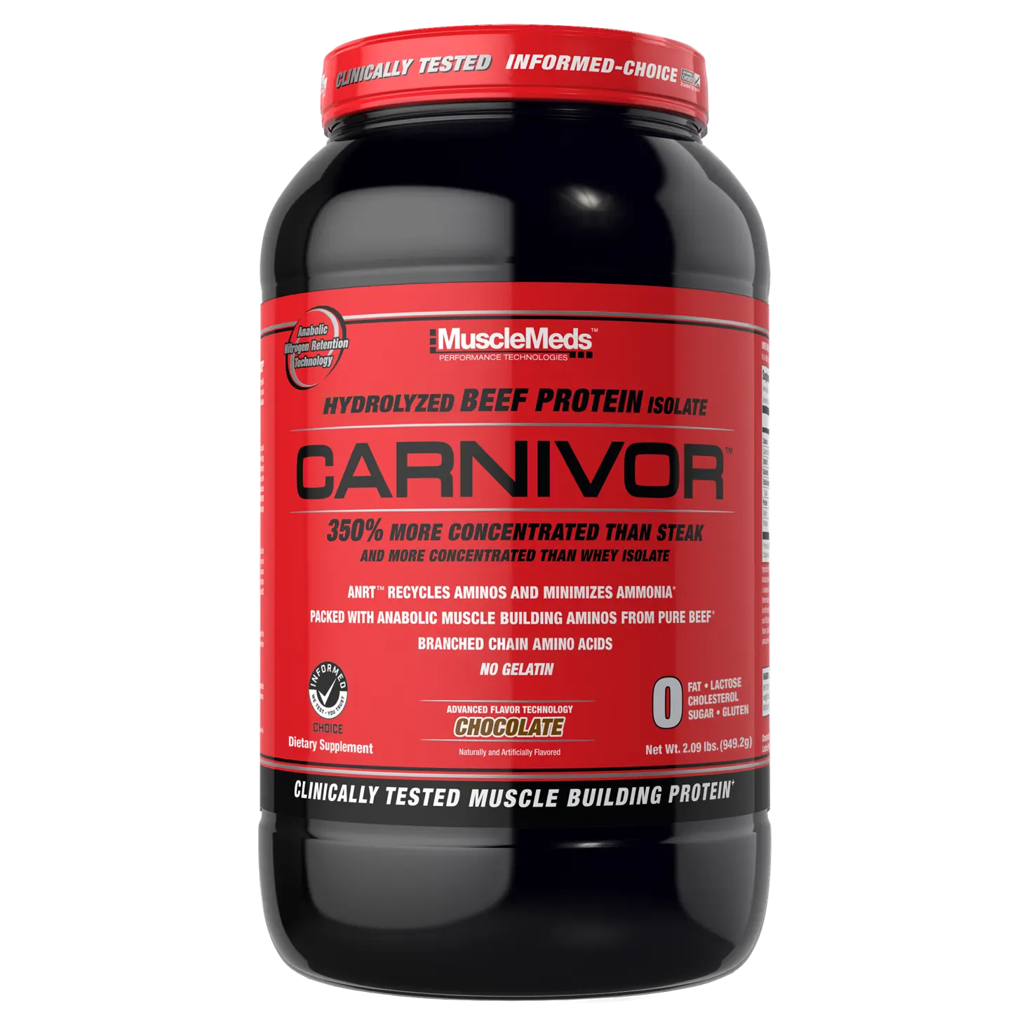 CARNIVOR Beef Protein Powder, 2lbs Supplement CARNIVOR Beef Protein Powder, 2lbs Supplement