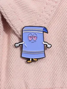 Towelie South Park Enamel Pin Cartoon Animation Character Alloy Brooch Lapel Backpack Badge Fashion Jewelry Accessories Gift for Friends