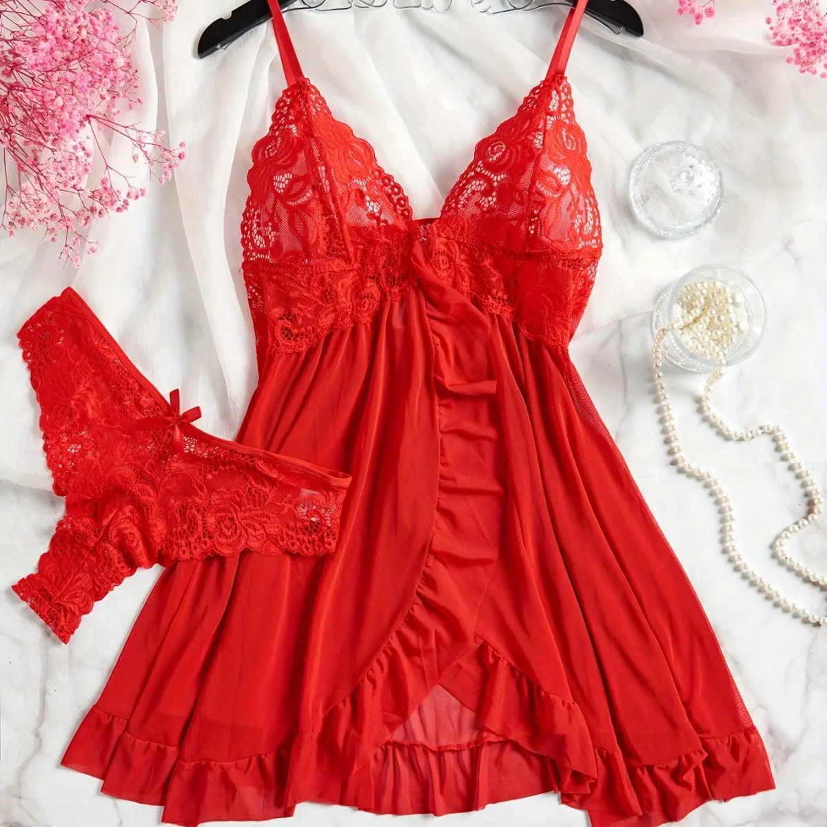 swing dress with lace top - TikTok Shop