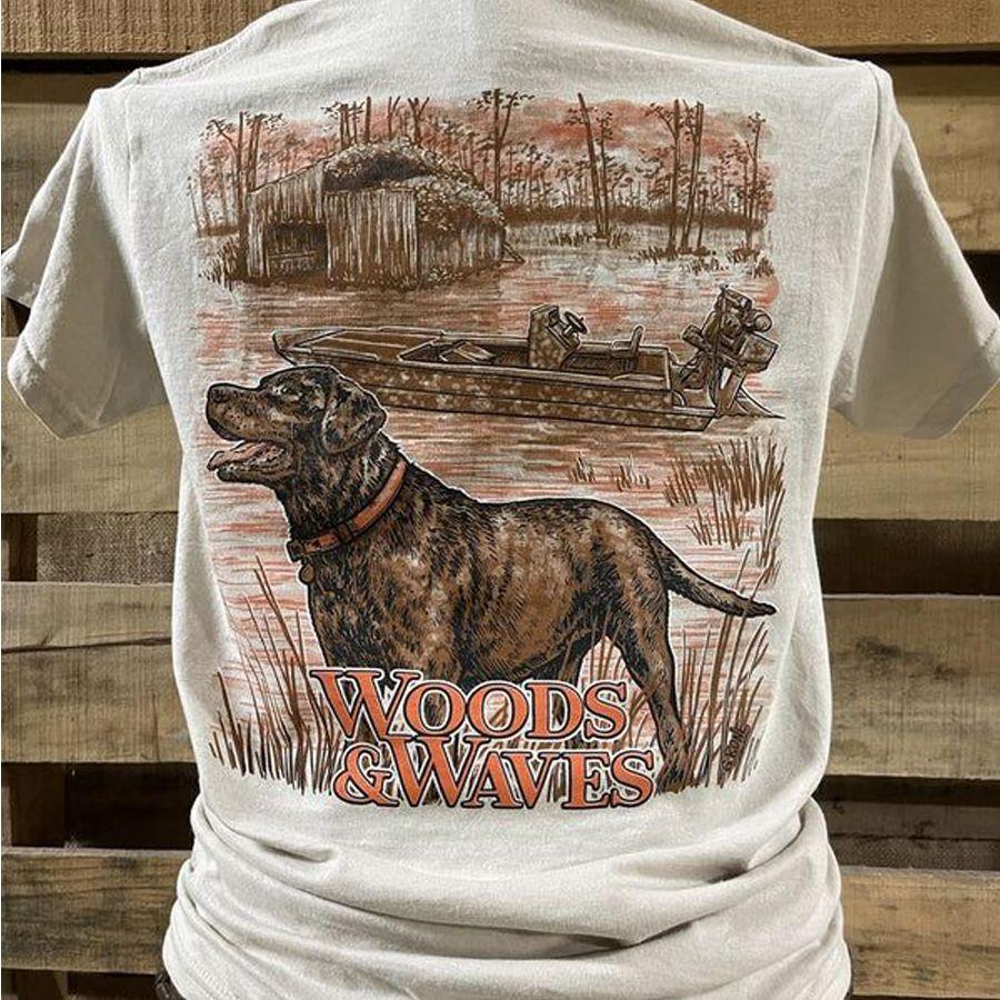 Backwoods Woods & Waves Dog Shi …