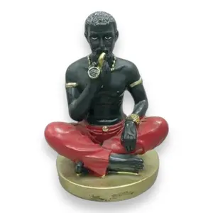 Papa Candelo Resin Figurine 12", 8", and 5" for Altars, Decorative Shelves, or Travel