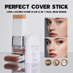 O'cheal Concealer Foundation Stick, Tinted Foundation Stick, Versatile Hydrating Makeup with SPF and UV for Flawless Coverage, Ideal for All Skin Types and Easy Application