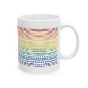 Washable Ceramic Drinkware Tumbler | Hidden Message Mug with Sarcastic Surprise | Reusable Funny Tea & Coffee Cup for Coworkers or Friends